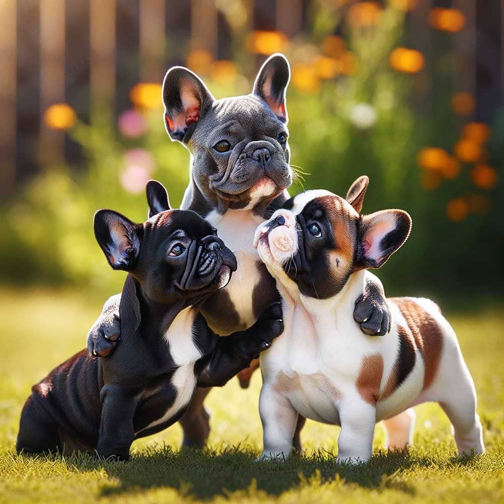 Orders rare breed french bulldog