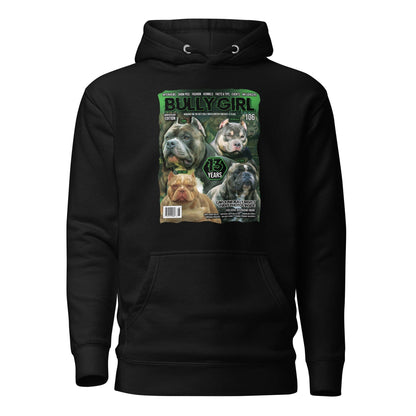 Bully Girl Magazine Issue 106 - Anniversary Hoodie - BGM Warehouse - American Bully Magazines and Supplies