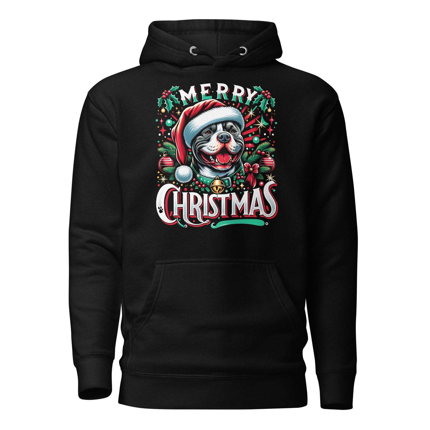 Christmas 2023 American Bully Hoodie - BGM Warehouse - American Bully Magazines and Supplies