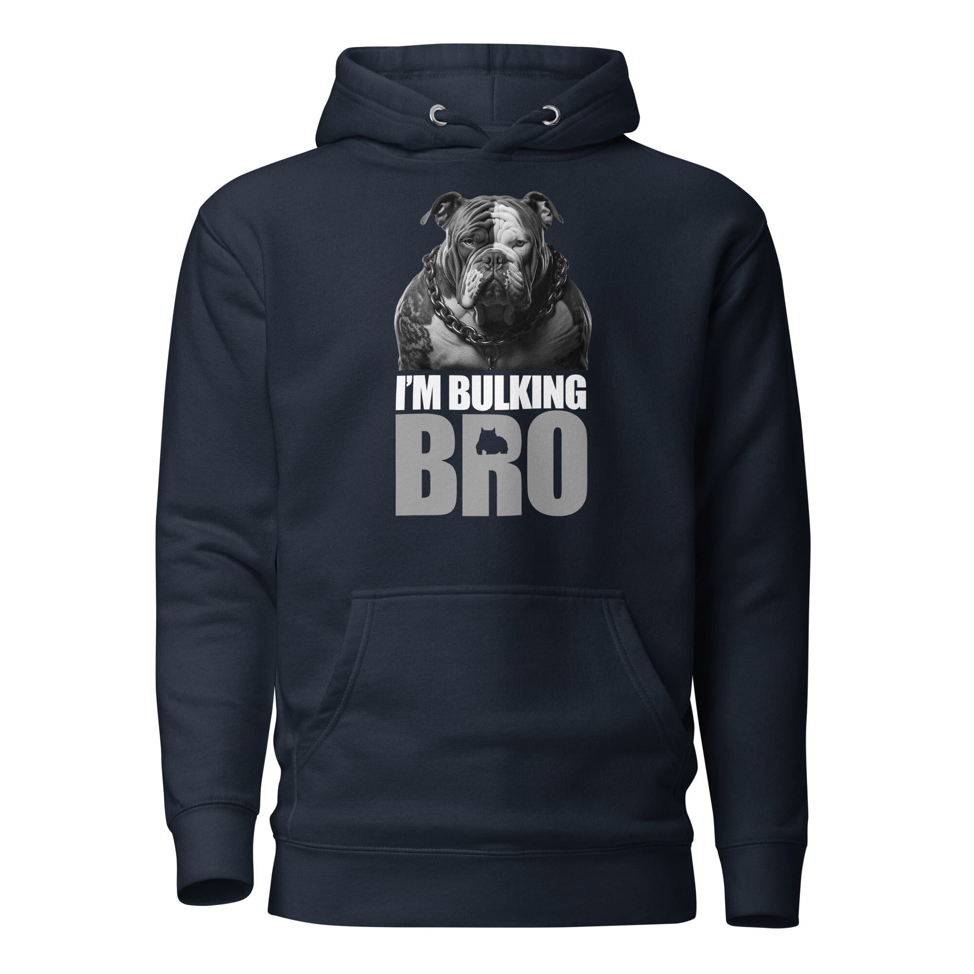 Im Bulking Bro Fit American Bully Hoodie BGM Warehouse