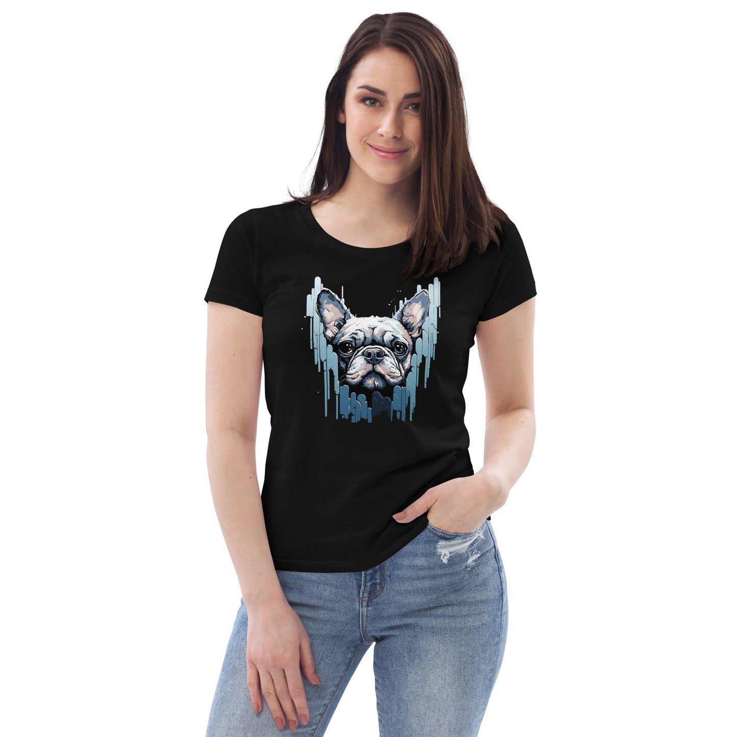 Stay Cool Frenchie Tee - BGM Warehouse - American Bully Magazines and Supplies