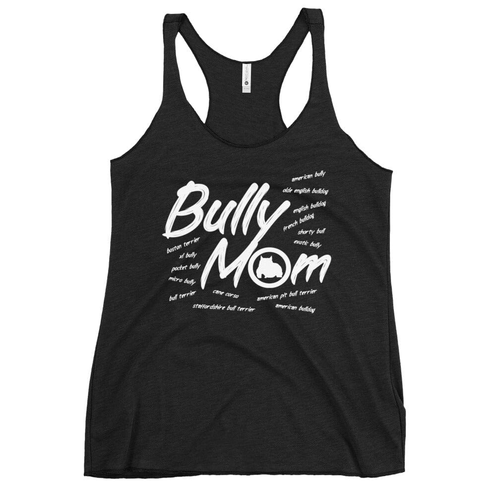 Bully Mom Racerback Tank - BGM Warehouse - American Bully Magazines and Supplies