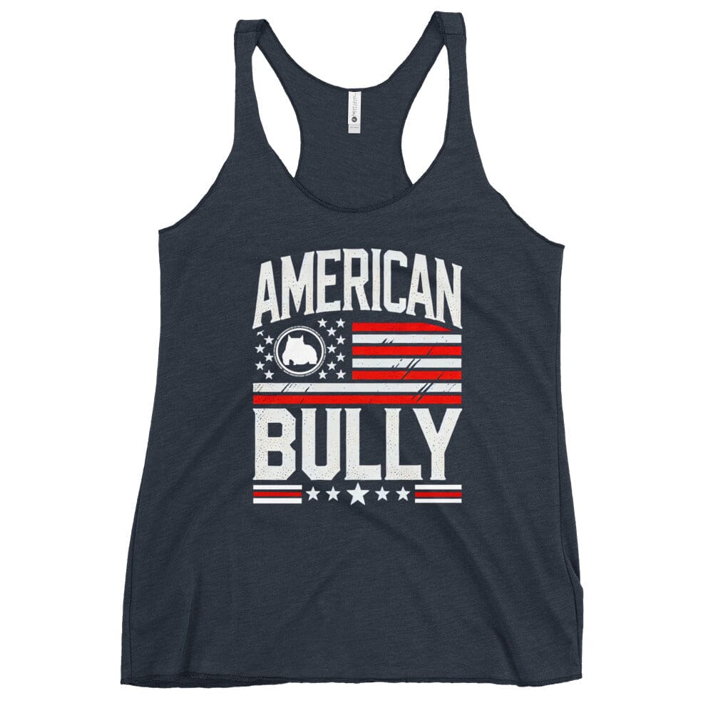 American Bully Girl Independence Day Tank Top