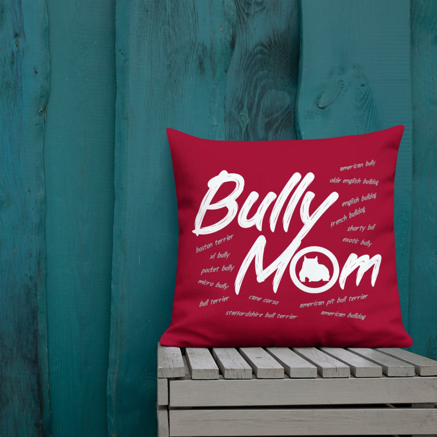 Bully Mom Pillow by BGM - BGM Warehouse - American Bully Magazines and Supplies