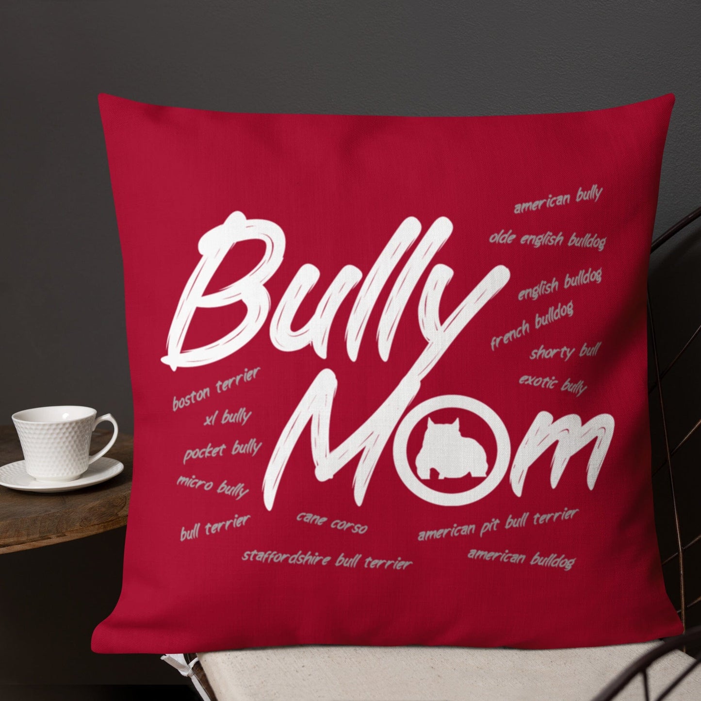 Bully Mom Pillow by BGM - BGM Warehouse - American Bully Magazines and Supplies