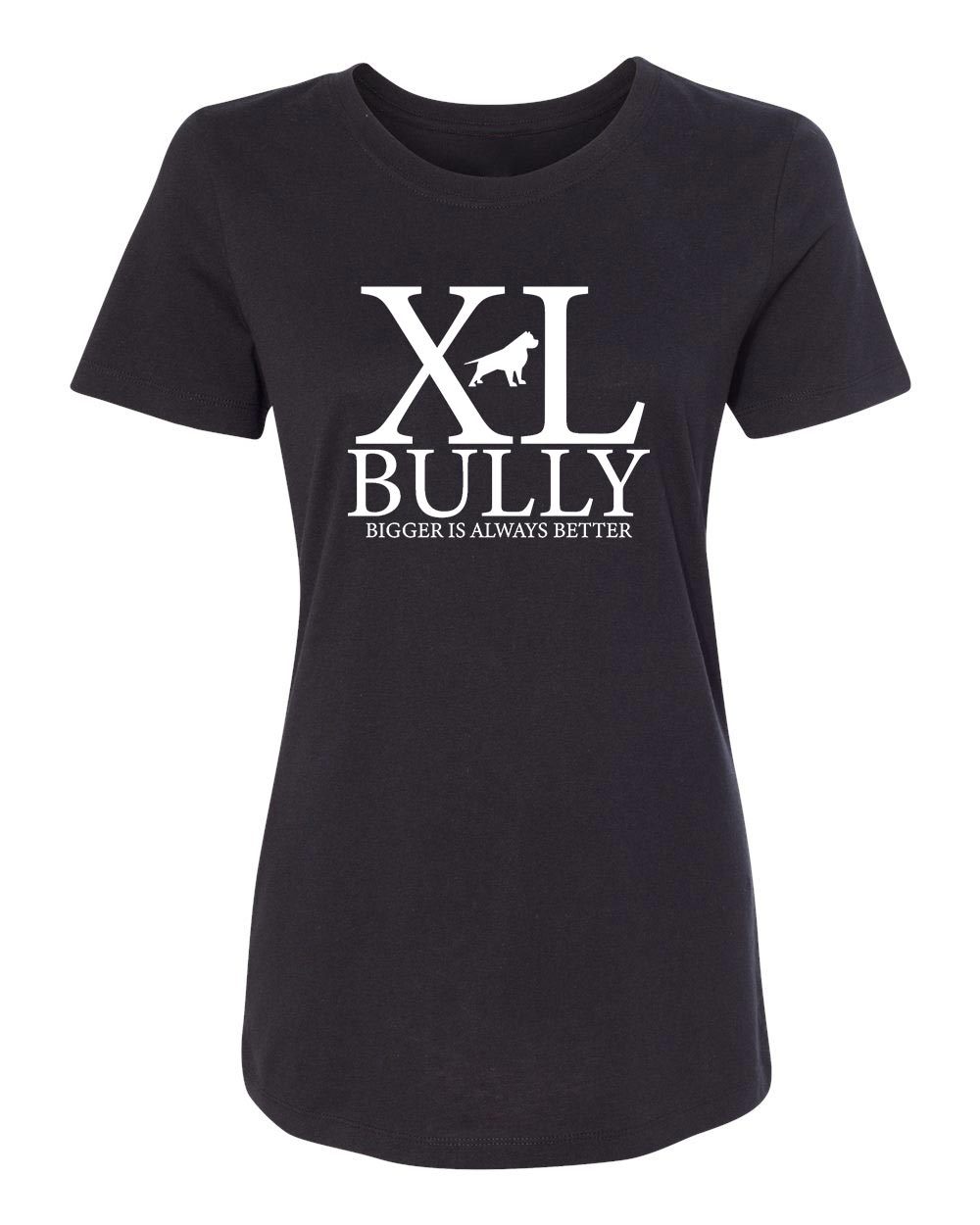 XL Bully Womens Crew Neck Tee - BGM Warehouse - The Best Bully Breed Magazines, Clothing and Accessories