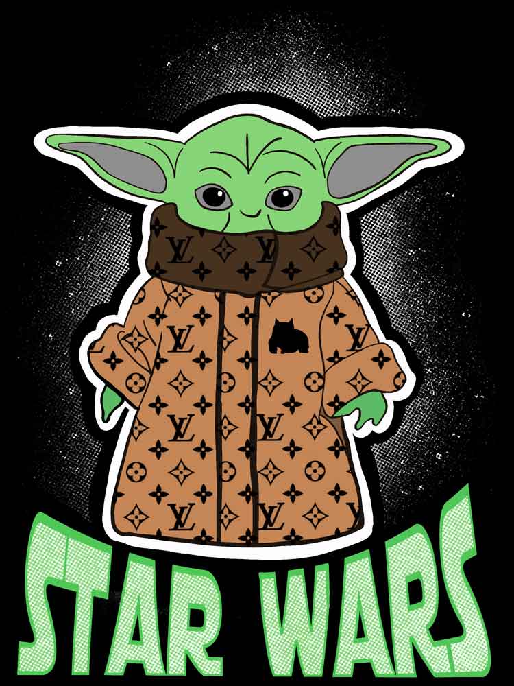 Baby Yoda BGM Wallpaper - BGM Warehouse - American Bully Magazines and Supplies