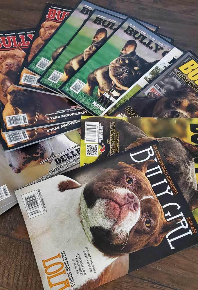 BGM Back Issues (Used Condition) - BGM Warehouse - The Best Bully Breed Magazines, Clothing and Accessories