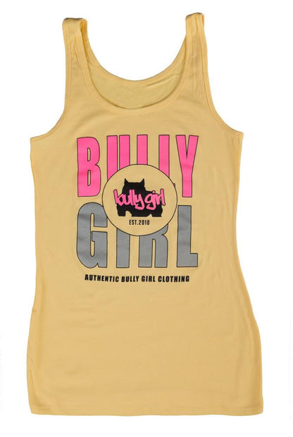 Bully Girl Active Jersey Tank Top - BGM Warehouse - The Best Bully Breed Magazines, Clothing and Accessories