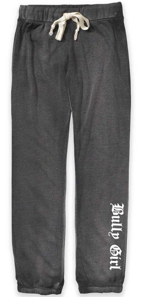 Bully Girl Angel Fleece Sweatpants - BGM Warehouse - The Best Bully Breed Magazines, Clothing and Accessories