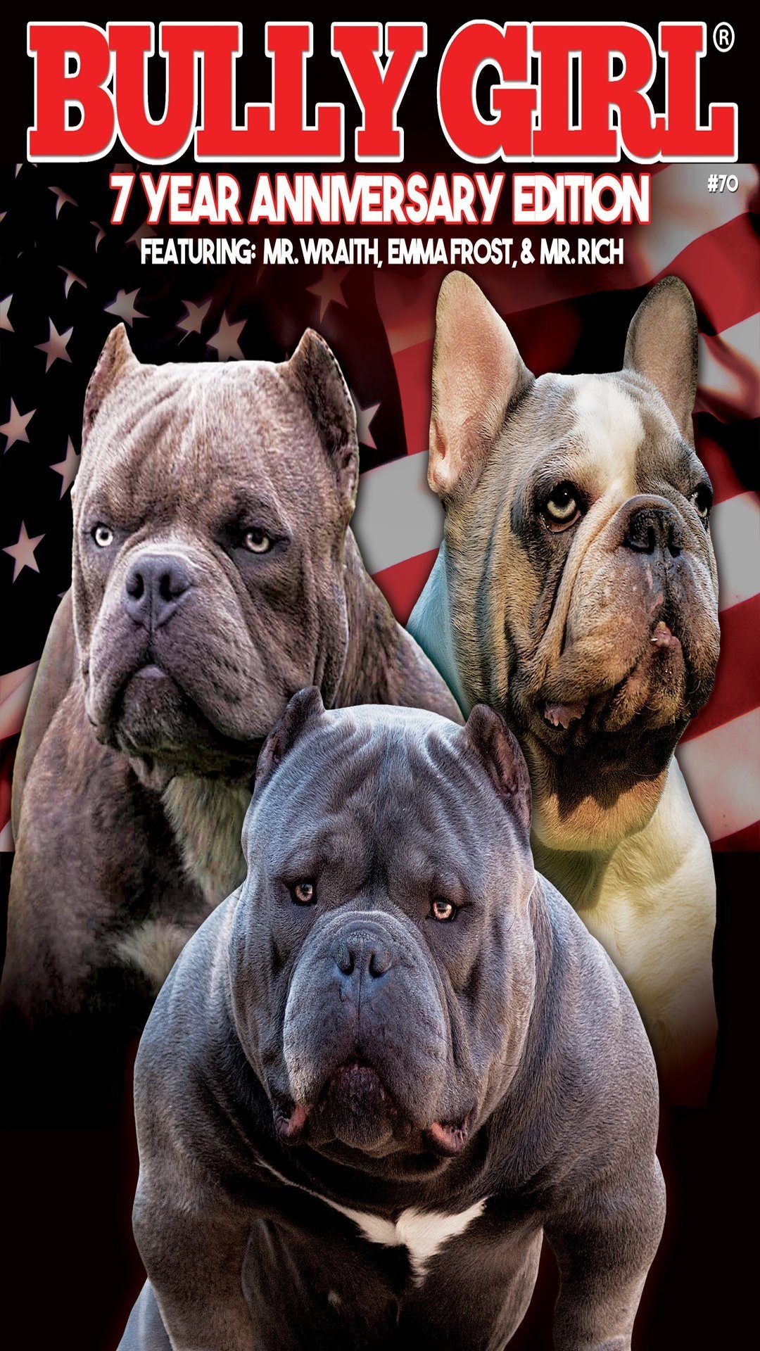 Bully Girl - 7 Year Anniversary Wallpaper - BGM Warehouse - The Best Bully Breed Magazines, Clothing and Accessories