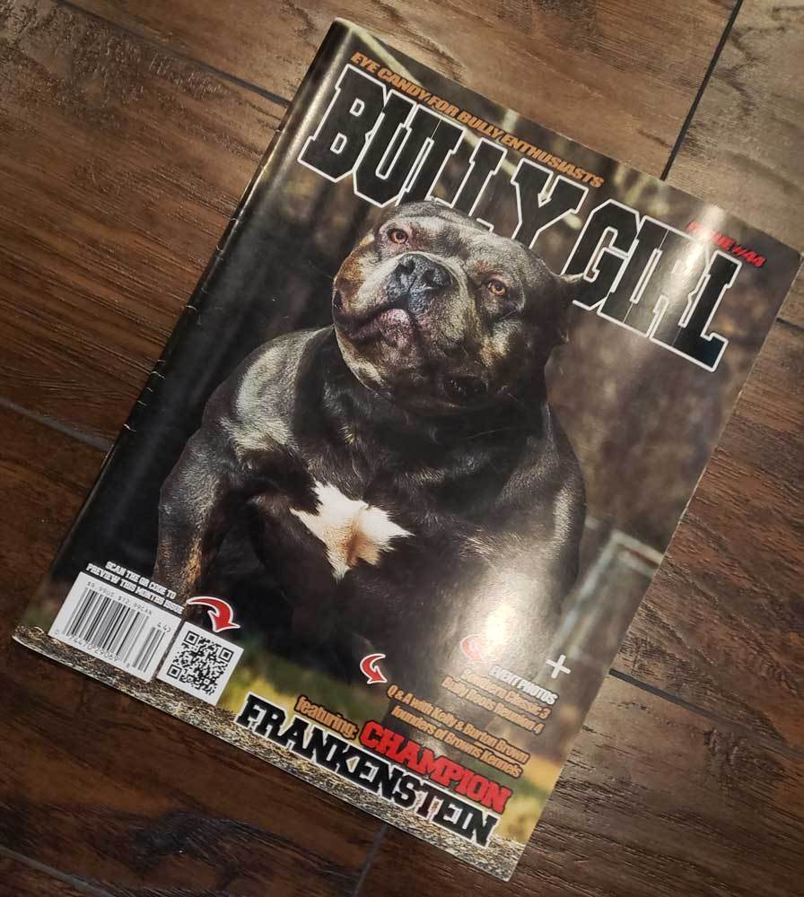 Bully Girl Magazine Issue 44 (Used) - BGM Warehouse - The Best Bully Breed Magazines, Clothing and Accessories