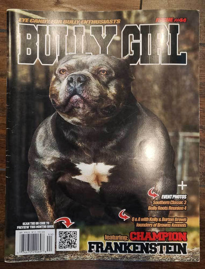 Bully Girl Magazine Issue 44 (Used) - BGM Warehouse - The Best Bully Breed Magazines, Clothing and Accessories