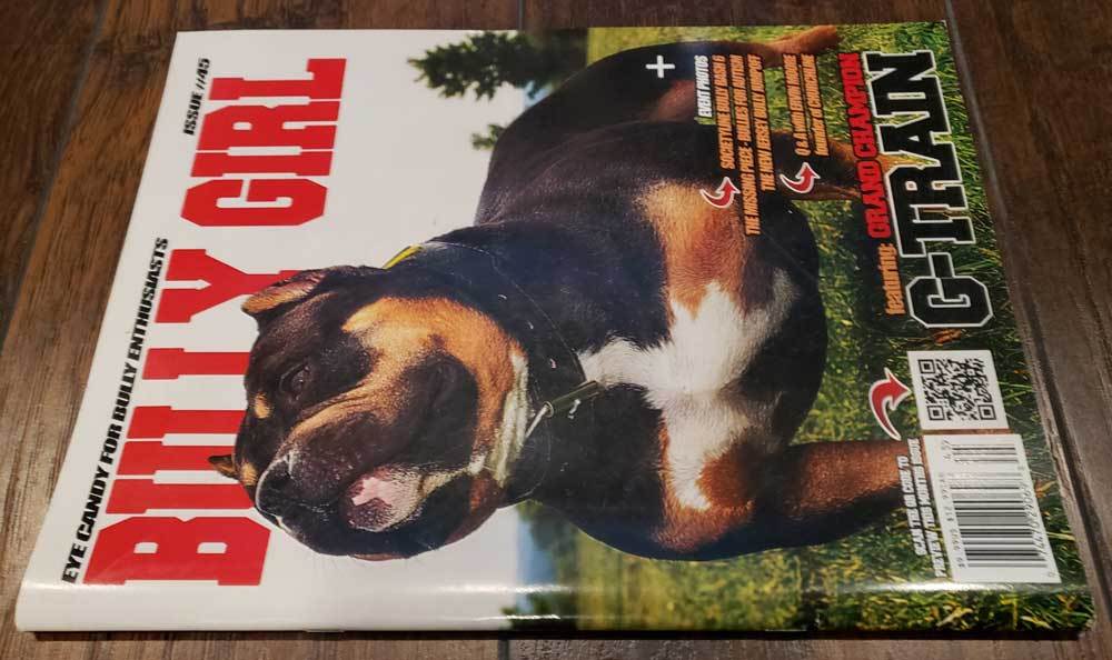 Bully Girl Magazine Issue 45 (Used- Last Copy) - BGM Warehouse - The Best Bully Breed Magazines, Clothing and Accessories