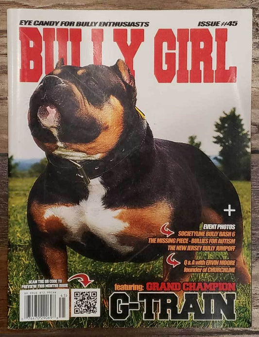 Bully Girl Magazine Issue 45 (Used- Last Copy) - BGM Warehouse - The Best Bully Breed Magazines, Clothing and Accessories