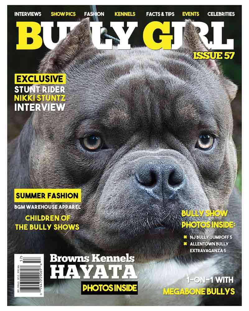 Bully Girl - Digital Issue 57 - BGM Warehouse - The Best Bully Breed Magazines, Clothing and Accessories