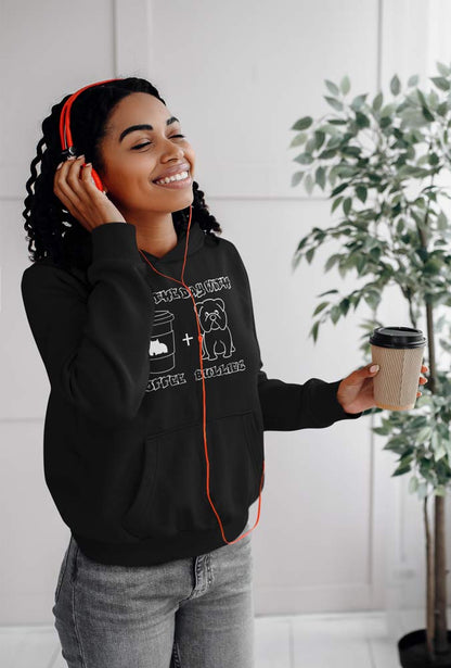 Coffee and Bullies Pullover Hoodie