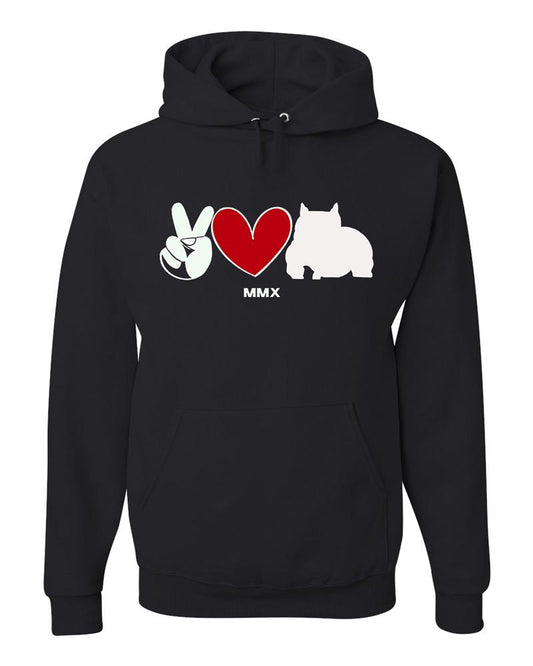 Peace Love Bully Hoodie