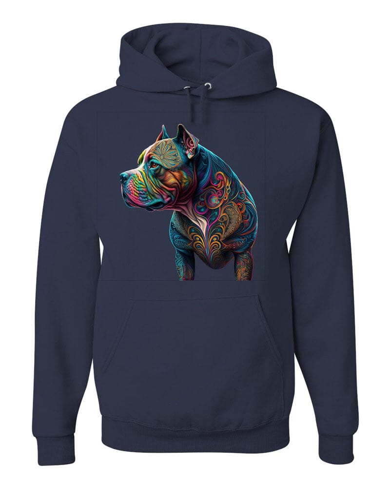 Psychedelic American Bully Hoodie