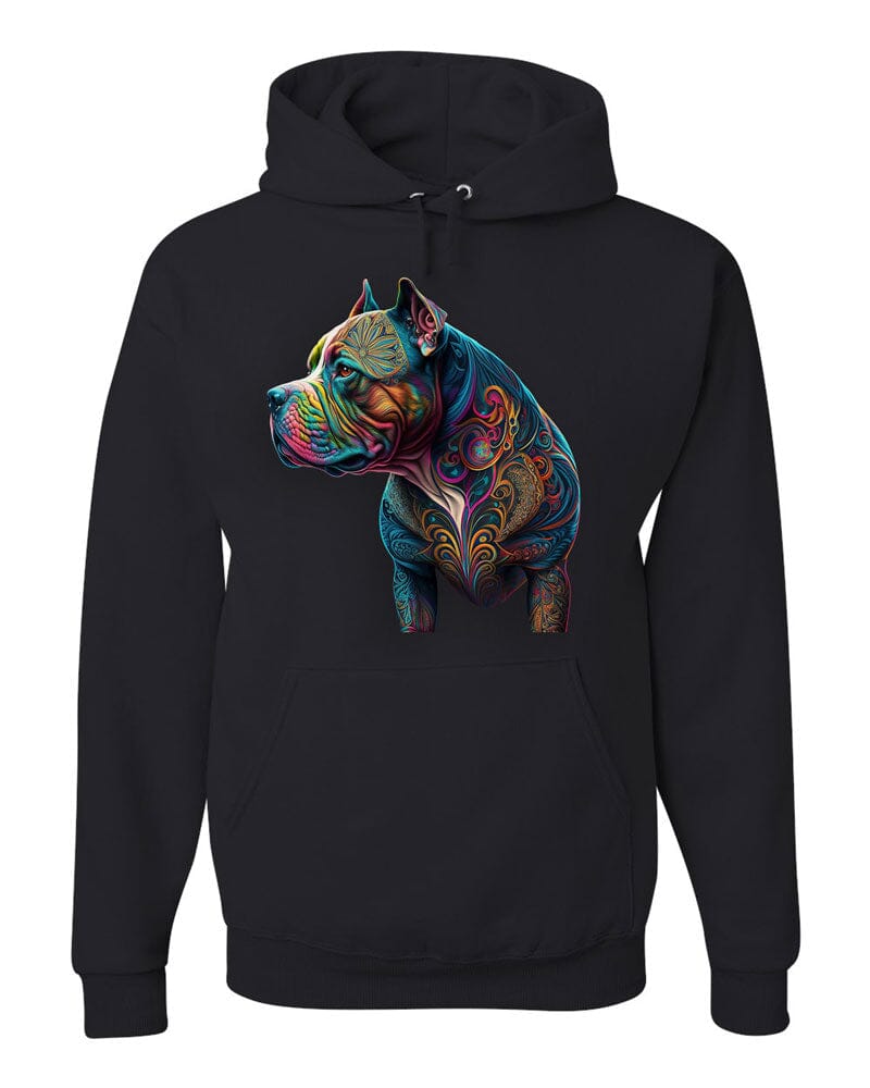 Psychedelic American Bully Hoodie