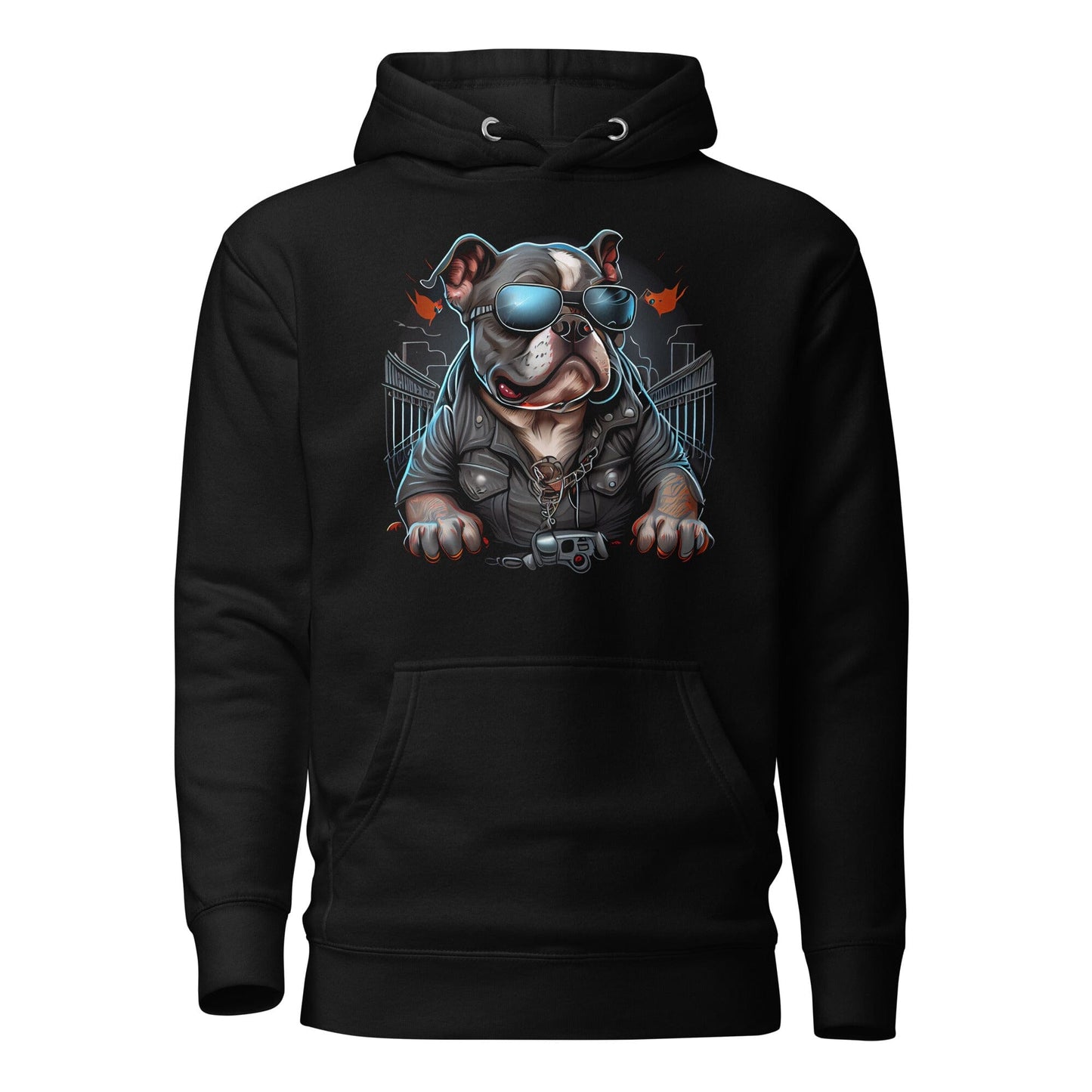 BGM Bully Bike Club Hoodie - v01 - BGM Warehouse - American Bully Magazines and Supplies