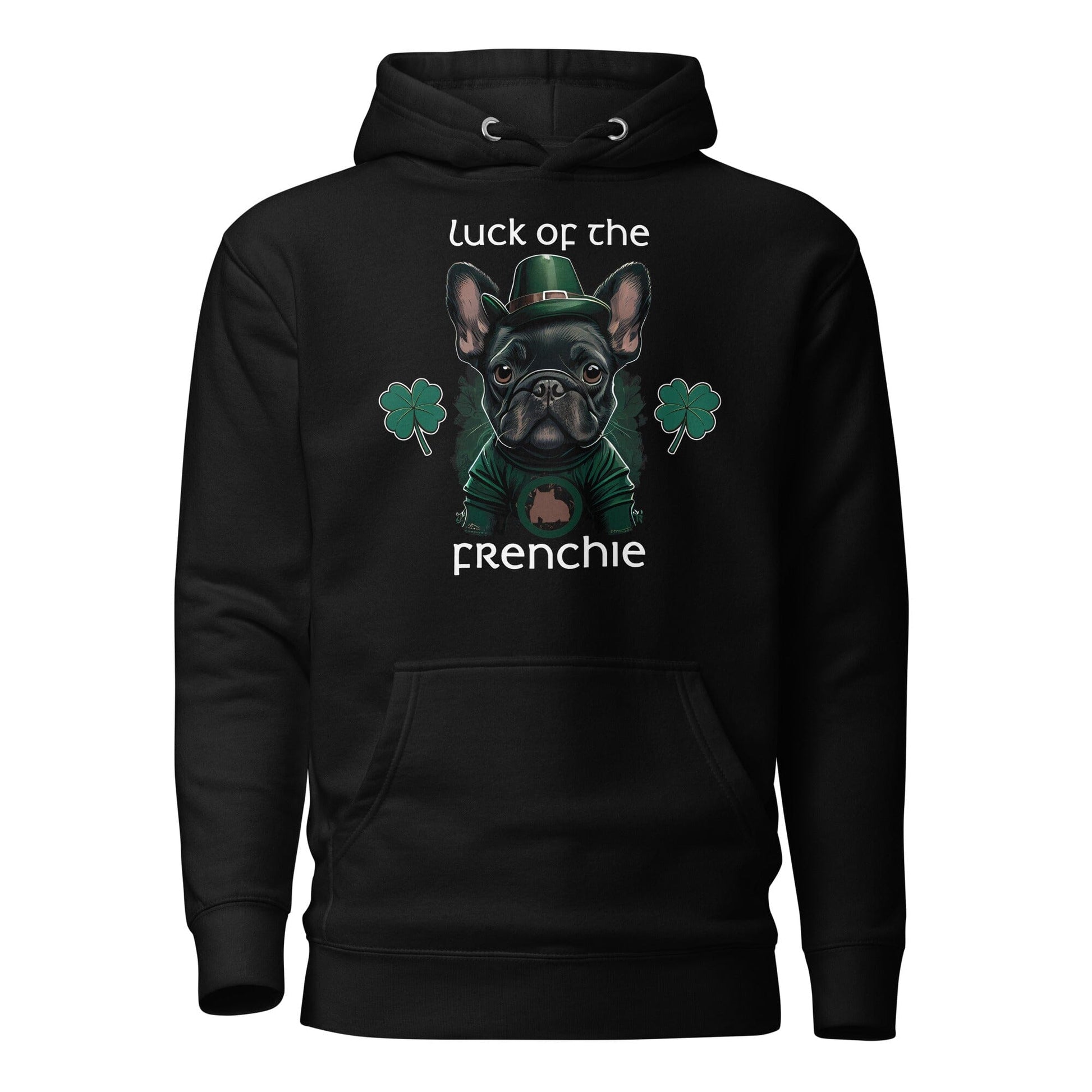 Luck of the Frenchie Hoodie - BGM Warehouse - American Bully Magazines and Supplies