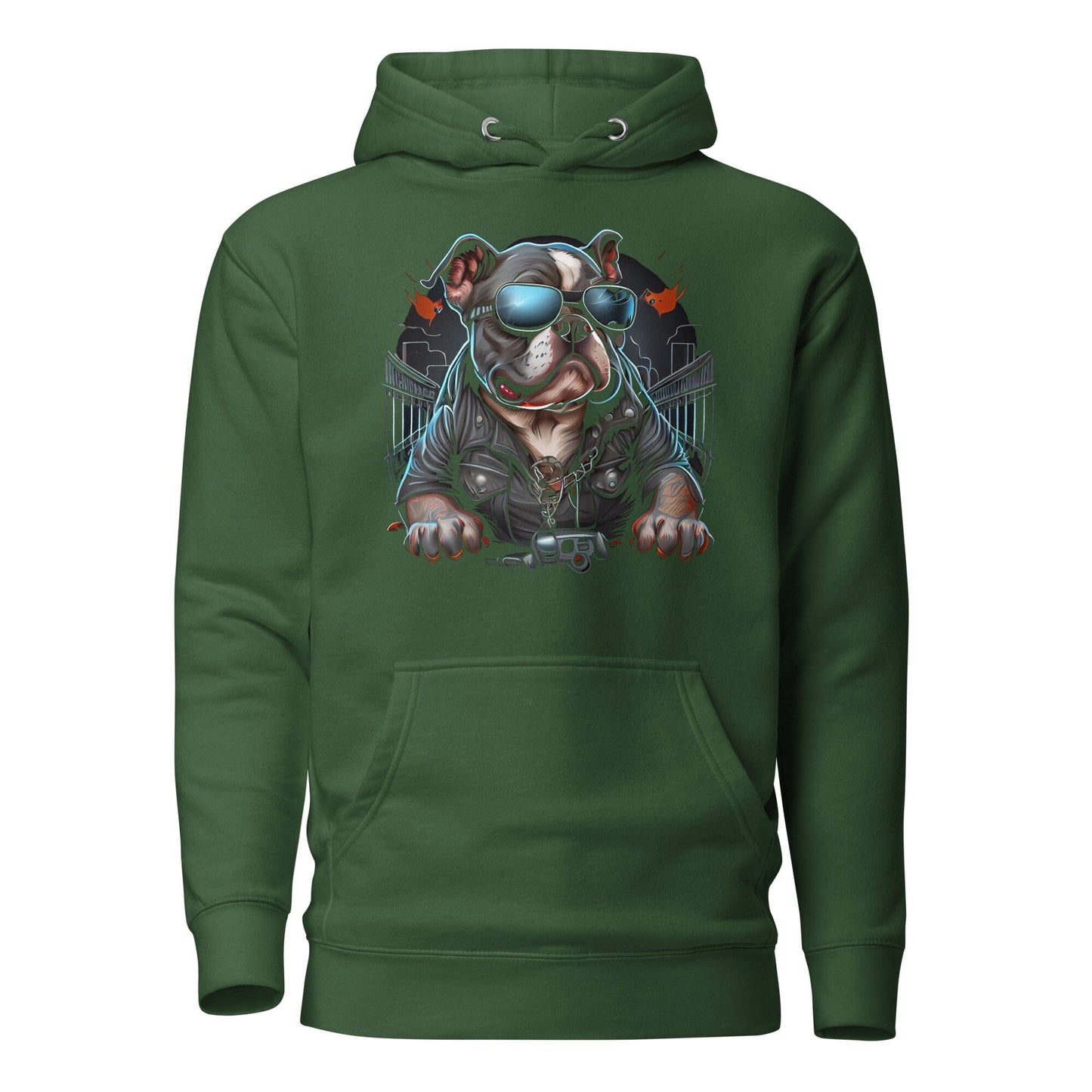 BGM Bully Bike Club Hoodie - v01 - BGM Warehouse - American Bully Magazines and Supplies