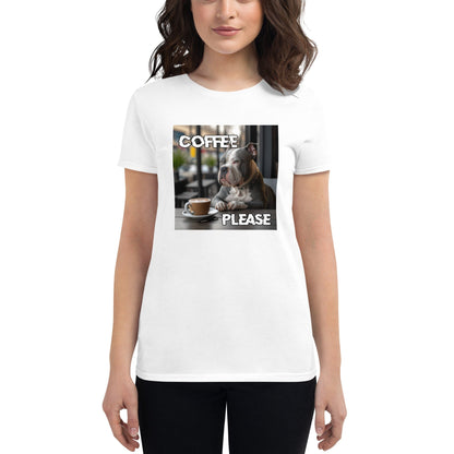 Coffee Please - Womens Bully T-Shirt